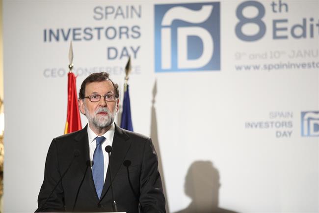 Rajoy preside la inauguración del foro Spain Investors Day | EUROPA PRESS ep rajoy presideinauguracionforo spain investors day