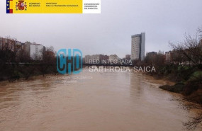 ep temporal- chd preve un aumento del caudal del pisuerga de 1000 metros cubicos por segundo en