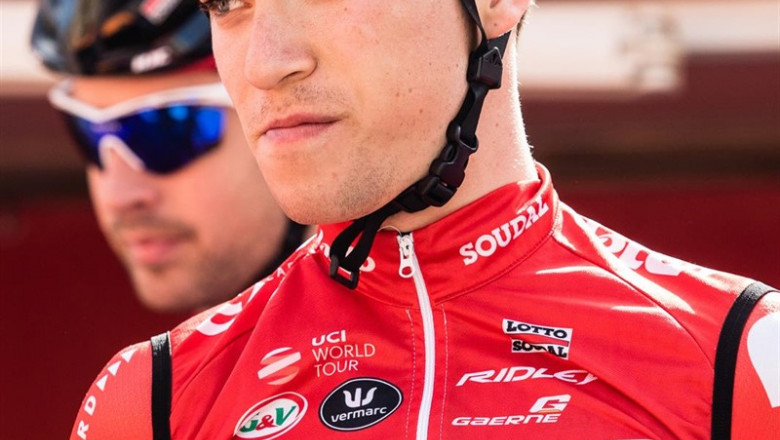 127 LAMBRECHT, Bjorg (BEL) of LOTTO SOUDAL portrait during the presentation of the 98th Volta Ciclista a Catalunya 2018. | AFP7 - Archivo ep 127 lambrecht bjorg bel of lotto soudal portrait during the presentation of the 98th volta ciclistacatalunya 2018