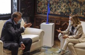 ep archivo   el presidente de la generalitat ximo puig y la vicepresidenta primera del gobierno y