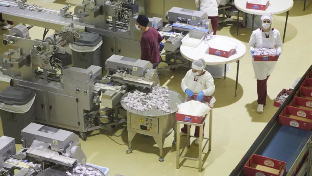 ep archivo   mujeres y hombres trabajando en una fabrica