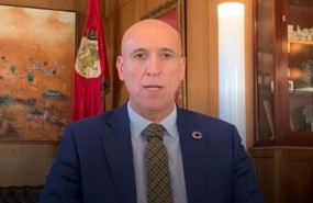 ep captura de video del alcalde de leon jose antonio diez en el que ha hablado sobre la suspension