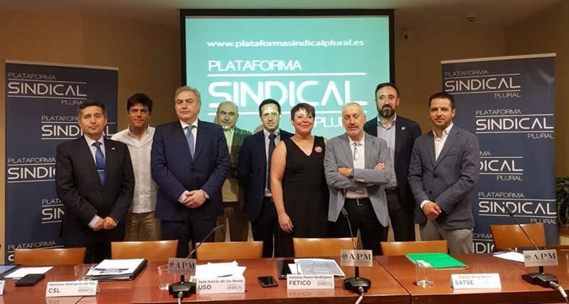 Constitución de la Plataforma Sindical Plural (PSP) | USO ep constitucionla plataforma sindical plural psp