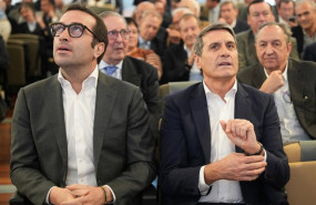 ep de izquierda a derecha el ministro de economia carlos cuerpo y el delegado del gobierno en