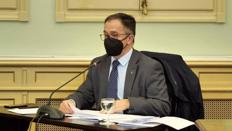 El conseller de Movilidad y Vivienda, Josep Marí i Ribas. | PARLAMENT IB ep el conseller de movilidad y vivienda josep mari i ribas