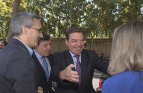 ep el ministro de agricultura pesca y alimentacion luis planas en su visita a la universidad de la
