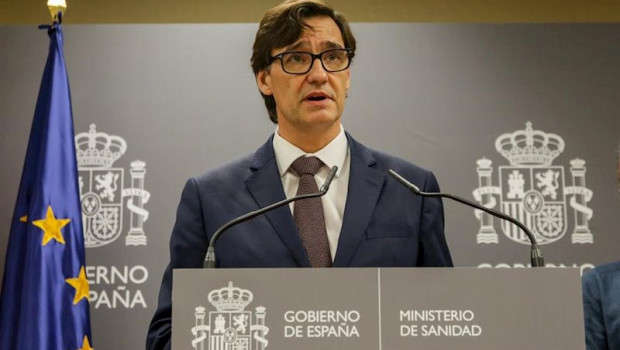 ep el ministro de sanidad salvador illa en rueda de prensa tras sus reuniones con representantes de