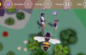 ep el real jardin botanico permite con su app polonizapp convertirse en insecto polinizador virtual