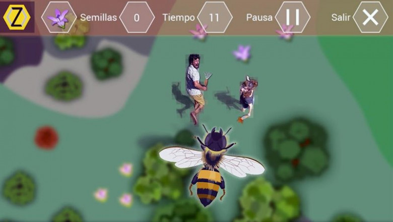 ep el real jardin botanico permite con su app polonizapp convertirse en insecto polinizador virtual