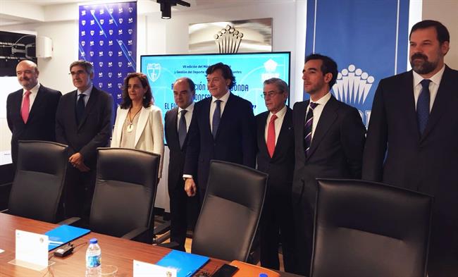 José Ramón Lete junto a Bertomeu y Alfonso Reyes | PRENSA CSD ep jose ramon letea bertomeualfonso reyes