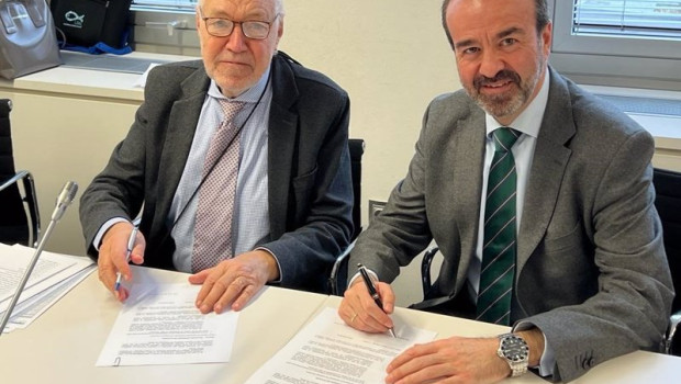 ep juan manuel liria presidente de cepesca y jose german roman director nacional de grandes cuentas