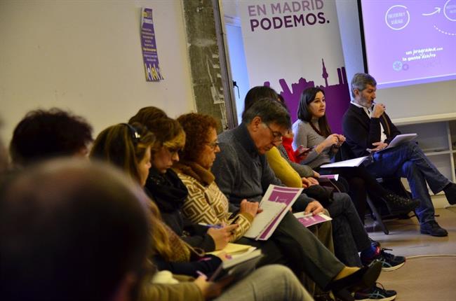 Julio Rodríguez con colectivos sociales | PODEMOS MADRID ep julio rodriguezcolectivos sociales