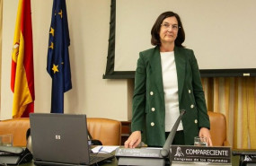 ep la candidata del gobierno para presidir la cnmc cani fernandez a su llegada a la comision de