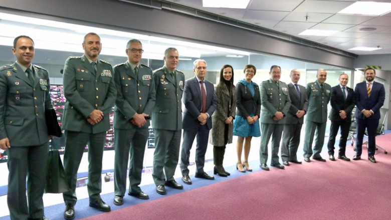 La directora general de la Guardia Civil visita Centro de Control de REE para conocer el sistema eléctrico | REE ep la directora general de la guardia civil visita centro de control de ree para conocer el sistema