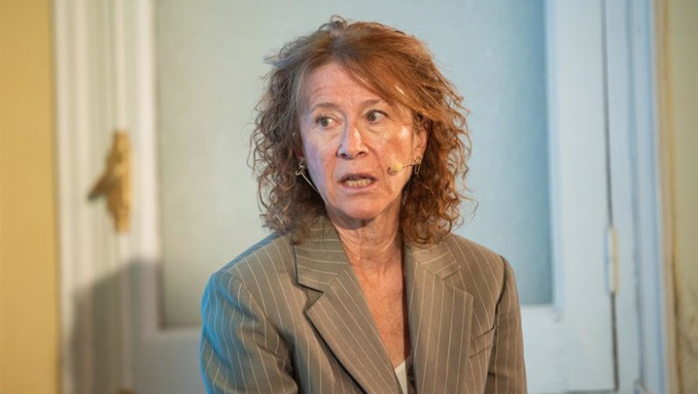 ep la gobernadora en funciones del banco de espana margarita delgado durante un desayuno empresarial