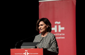 ep la vicepresidenta del gobierno en funciones carmen calvo interviene en el homenaje ofrecido al
