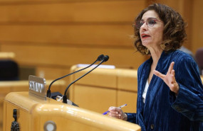 ep la vicepresidenta primera y ministra de hacienda maria jesus montero interviene durante una
