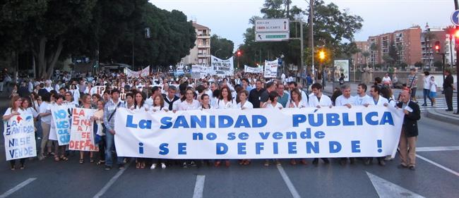Marcha de la Marea Blanca | EUROPA PRESS - Archivo ep marchala marea blanca
