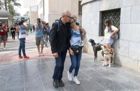 ep patricia ramirez d madre del nino gabriel cruz llega a la audiencia provincial de almeria en la