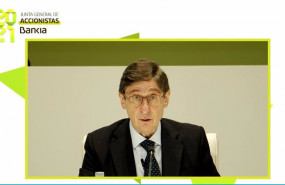 ep presidente de bankia jose ignacio goirigolzarri en la ultima junta de accionistas de la entidad