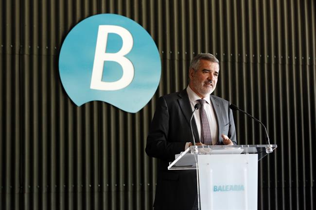 El presidente de Baleària ha ofrecido los resultados de 2017 en rueda de prensa | BALEÀRIA ep presidentebaleriaofrecidoresultados2017ruedaprensa