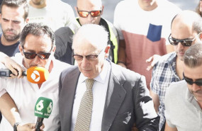 ep rodrigo rato en una imagen de archivo cuando fue llamado a declarar a un juzgado de plaza de