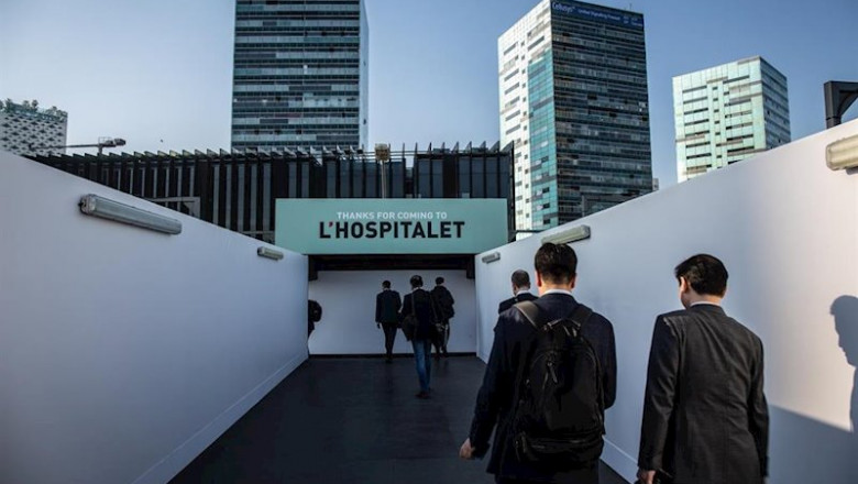 David Zorrakino - Europa Press - Archivo ep vistants del mobile world congress barcelona - mwc 2019 a lentrada de fira barcelona