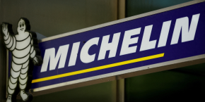 le logo du fabricant de pneus francais michelin 