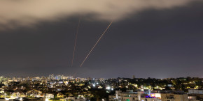 le systeme anti missile israelien operant apres l attaque iranienne 