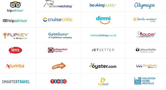 Algunas de las marcas de TripAdvisor | TRIPADVISOR ep algunaslas marcastripadvisor