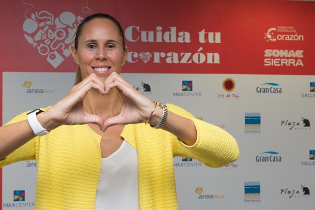 Amaya Valdemoro en un acto de la Fundación Española del Corazón | SONAE SIERRA ep amaya valdemoroun actola fundacion espanolacorazon 20170920145603