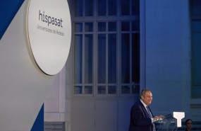 ep archivo   el presidente de hispasat jordi hereu interviene en el 30 aniversario de hispasat