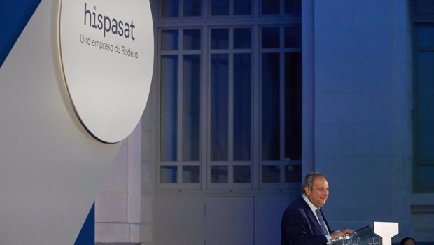 ep archivo   el presidente de hispasat jordi hereu interviene en el 30 aniversario de hispasat