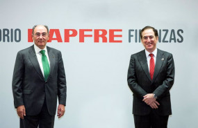 ep archivo   ignacio galan presidente iberdrola y antonio huertas presidente mapfre
