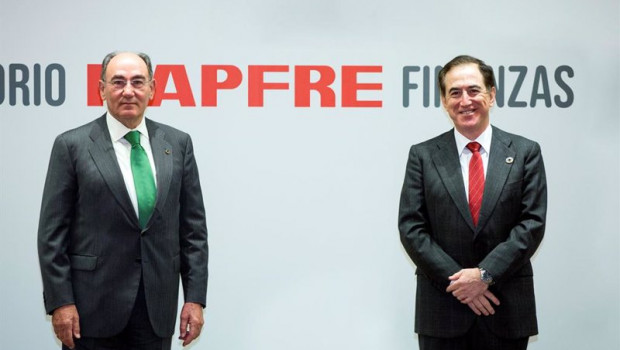 ep archivo   ignacio galan presidente iberdrola y antonio huertas presidente mapfre