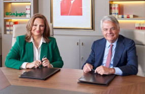 ep archivo   la presidenta de el corte ingles marta alvarez y el presidente de mutua ignacio