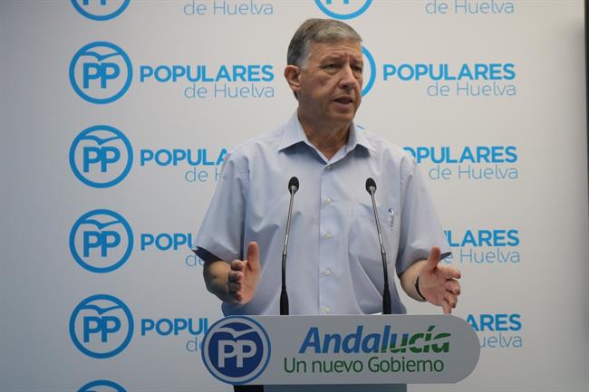 El diputado nacional por el PP de Huelva Carmelo Romero. | PP ep diputado nacionalpphuelva carmelo romero