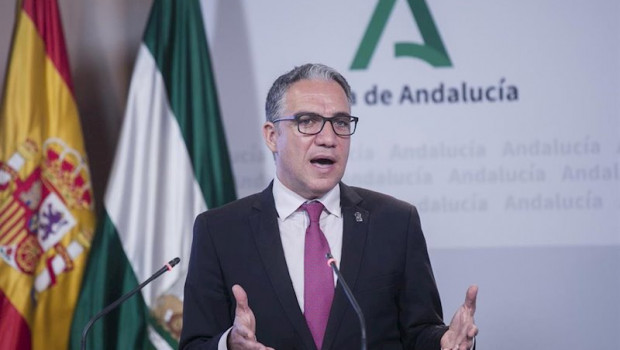 ep el consejero de presidencia elias bendodo durante una intervencion