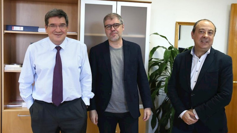 ep el ministro de inclusion migraciones y seguridad social jose luis escriva se reune con el