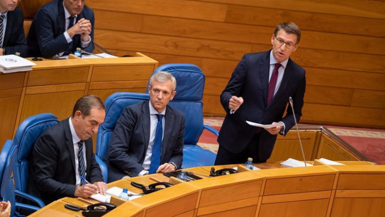 ep el presidente de la xunta alberto nunez feijoo responde a los grupos de la camara en el pleno ep el presidente de la xunta alberto nunez feijoo responde a los grupos de la camara en el pleno