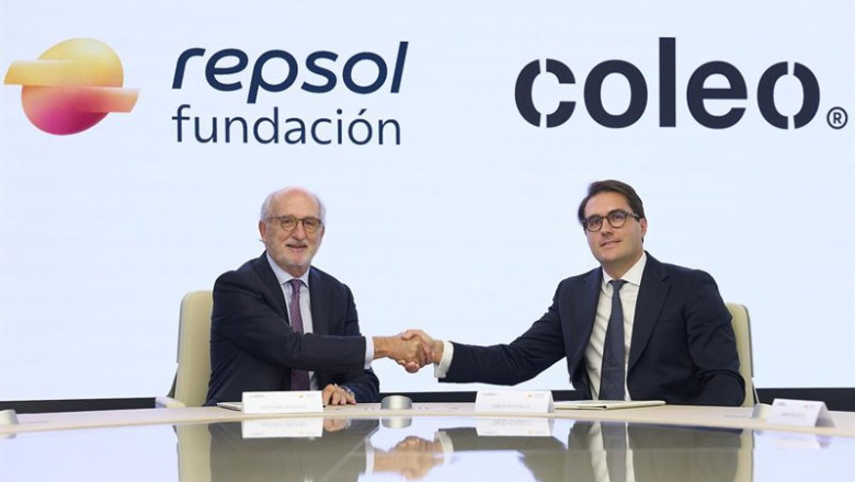 ep el presidente de repsol antonio brufau y el ceo de coleo david puyuelo ep el presidente de repsol antonio brufau y el ceo de coleo david puyuelo