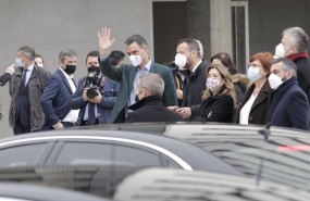 ep el presidente del gobierno pedro sanchez a su llegada a un encuentro con jovenes sobre vivienda