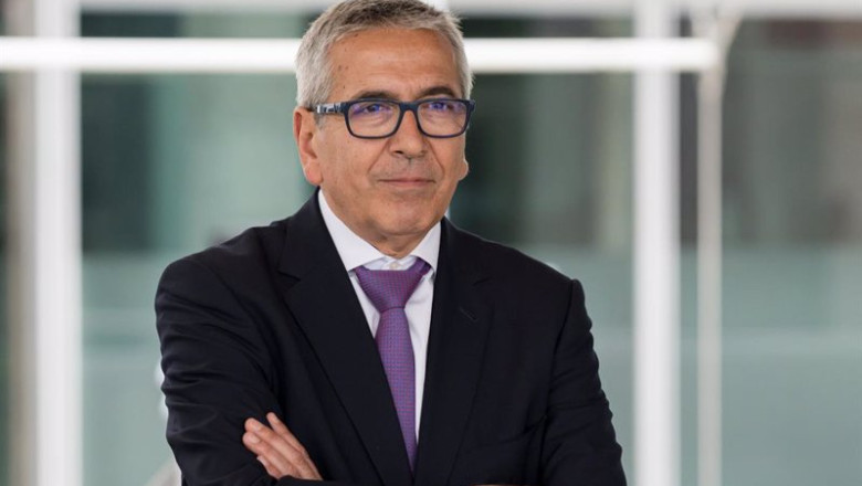 ep el presidente del ico jose carlos garcia de quevedo a su llegada a la firma del convenio entre el