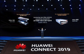 ep el presidente del negocio de computacion inteligente de huawei michael ma presenta los nuevos