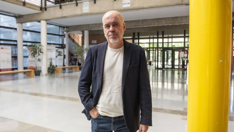 El secretario general de CCOO, Unai Sordo, antes del inicio de las Jornadas de Estudios Jurídicos, en el Aula Magna del Edificio Jurídico Empresarial Melchor de Macanaz, de la UCLM. | VÍCTOR FERNÁNDEZ/EUROPA PRESS ep el secretario general de ccoo unai sordo antes del inicio de las jornadas de estudios juridicos