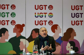 ep el secretario general de ugt pepe alvarez en un encuentro informativo en la sede de ugt a 12 de