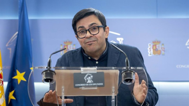 ep el secretario primero de la mesa del congreso gerardo pisarello ofrece una rueda de prensa en el