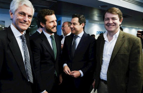 ep i-d el secretario cuarto del congreso adolfo suarez illana el presidente del partido popular