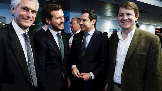 ep i-d el secretario cuarto del congreso adolfo suarez illana el presidente del partido popular