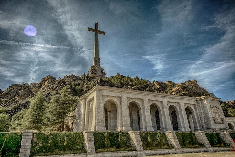 ep imagen del valle de los caidos donde esta enterrado francisco franco